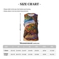 thumbnail image 4 of Naloa Colorful Maple Leaf Beach Turtle Basketball Jersey Reversible Men's Mesh Athletic Sports Shirts Training Practice S-4XL4X-Large, 4 of 6