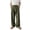 Green@GC@, variant on CONZONE Mens Baggy Pants Wide Leg Pants for Men Trendy Buttons Solid Soft Casual Joggers Pant With Pockets