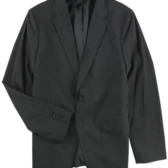 Banana Republic Mens Stretch Two Button Blazer Jacket, Grey, 44 Regular