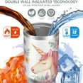thumbnail image 4 of 1pc Horse 30oz Tumbler with Straw & Handle - Insulated Stainless Steel Cup | Holiday Gift for Man Women (Christmas, Valentine's, Birthday), 4 of 7