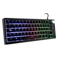 thumbnail image 2 of Teclado Gamer Ocelot Membrana Alámbrico 60% Rainbow Con Rueda de Control de Volumen Color Negro, 2 of 4