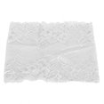 thumbnail image 1 of Cómodo y transpirable sombrero con parte inferior de encaje musulmán pañuelo para la cabeza decoración suministros religiosos (blanco), 1 of 5