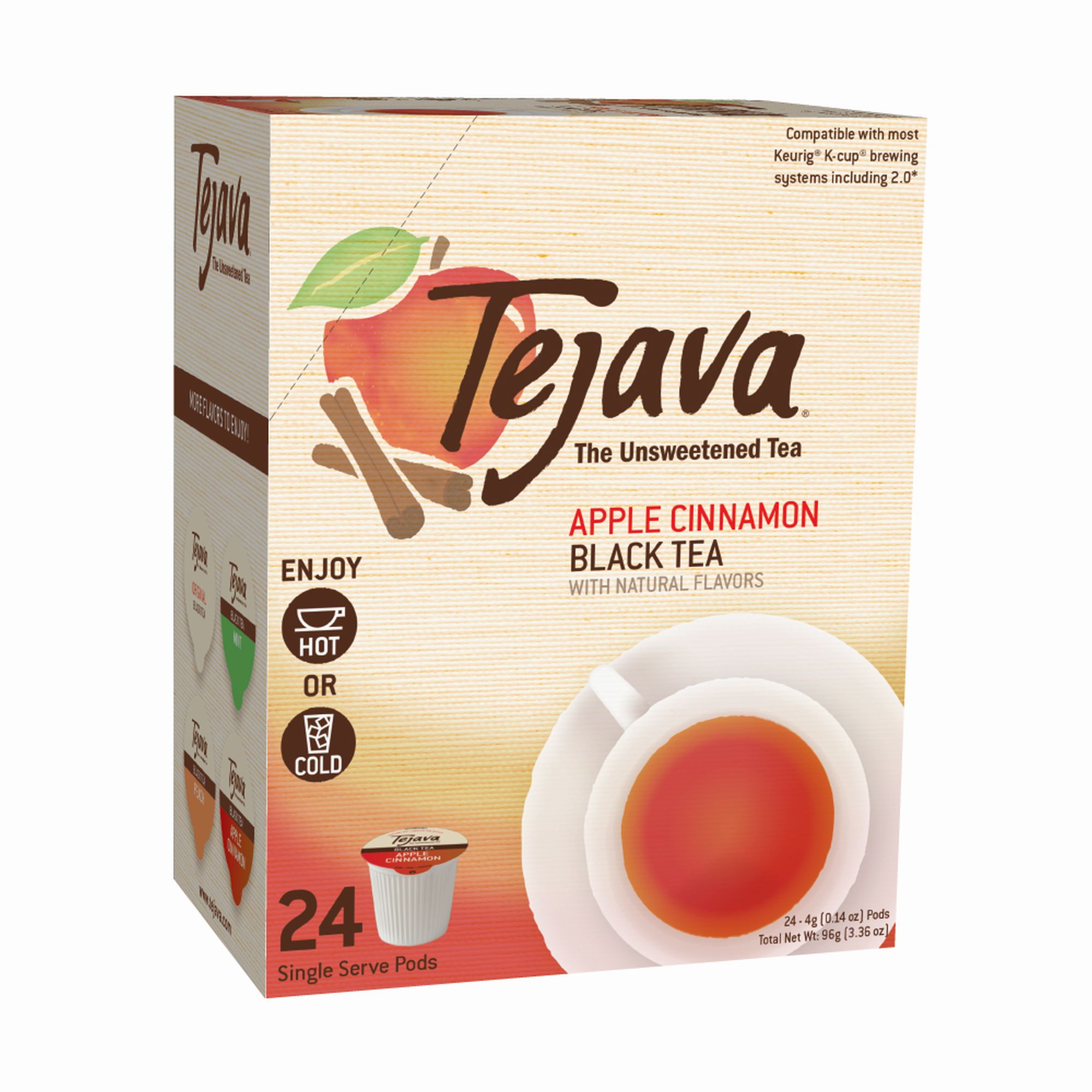 TAZO K-Cup® Pods Herbal Tea, Caffeine 