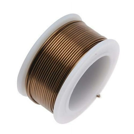UPC: 0790524092352 | BeadSmith Antique Vintage Bronze Brass Color Copper Craft Wire 20 Gauge – 10 Yds