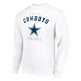 thumbnail image 2 of Men's Starter White Dallas Cowboys Team Logo Pullover Sweatshirt, 2 of 3