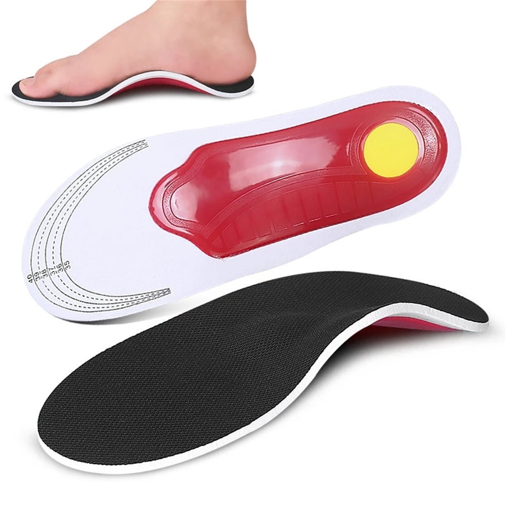 3D Premium Comfortable Memory Orthotic Arch Support Insoles Shock Absorption 