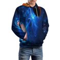 thumbnail image 5 of 3D Fantasy Starry Sky Galaxy 3D Print Hoodie Men Women Autumn Thin Pullover Sweatshirt Vintage Streetwear Tops, 5 of 6