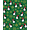 Green, Pattern 3, variant on ODIKA 8'x10' Machine Washable Non-Slip Area Rug, Frosty Waddle Birds Downhill Adventure Stitch Kit High Traffic Rug, Purple, 618627