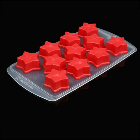 

NIUREDLTD Silicone Ice Cube Jelly Chocolate Fruit Cake DIY Mould Mold Tray Pudding
