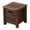 Brown, variant on TISHITA Wooden Storage Stool Household Small Stool Portable Space Saving with Drawer Shoe Changing Stool for Living Room Home Hallway 30cmx30cmx30cm