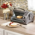 thumbnail image 4 of Hamilton Beach 31344D Easy Reach with Roll-Top Door Toaster Oven, 4-Slice, Silver, 4 of 8