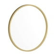 thumbnail image 2 of Merrick Lane 20" Round Accent Wall Mirror in Black with Metal Frame for Bathroom, Vanity, Entryway, Dining Room, & Living Room, 2 of 12