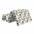thumbnail image 2 of Dogs Foldable Mattress, Pastel Funny Puppies Art, 74.8" x 39.4", Multicolor, by Ambesonne, 2 of 6