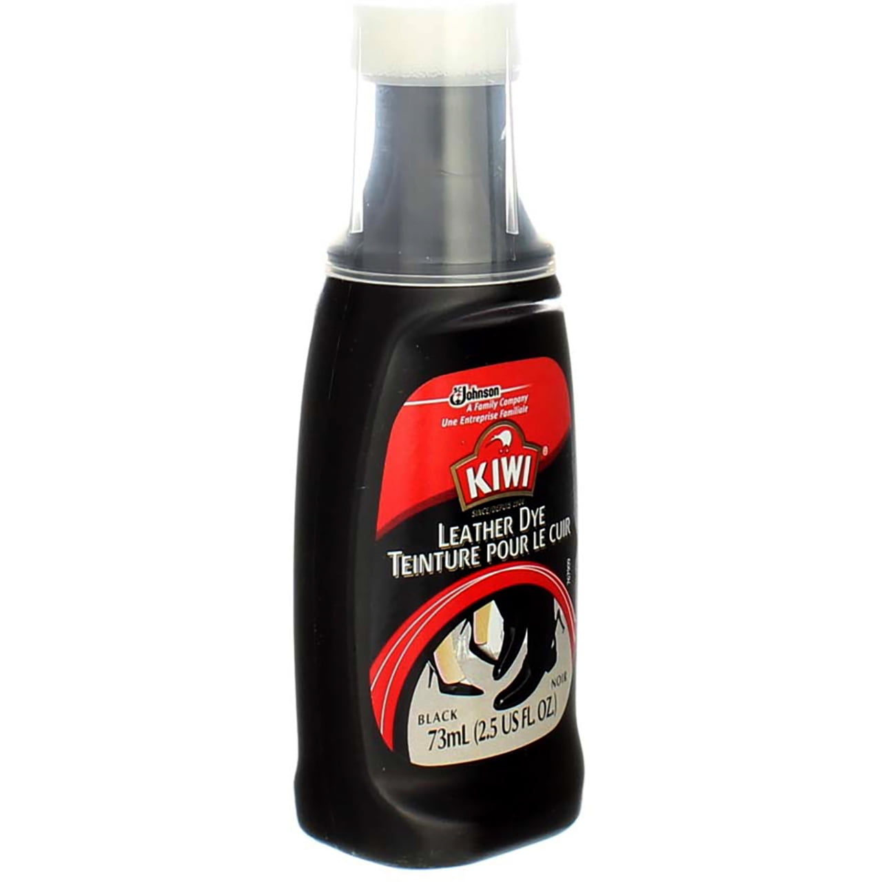  Kiwi Black Leather Dye, 2.5-fluid ounces (Pack of 6) :  Clothing, Shoes & Jewelry