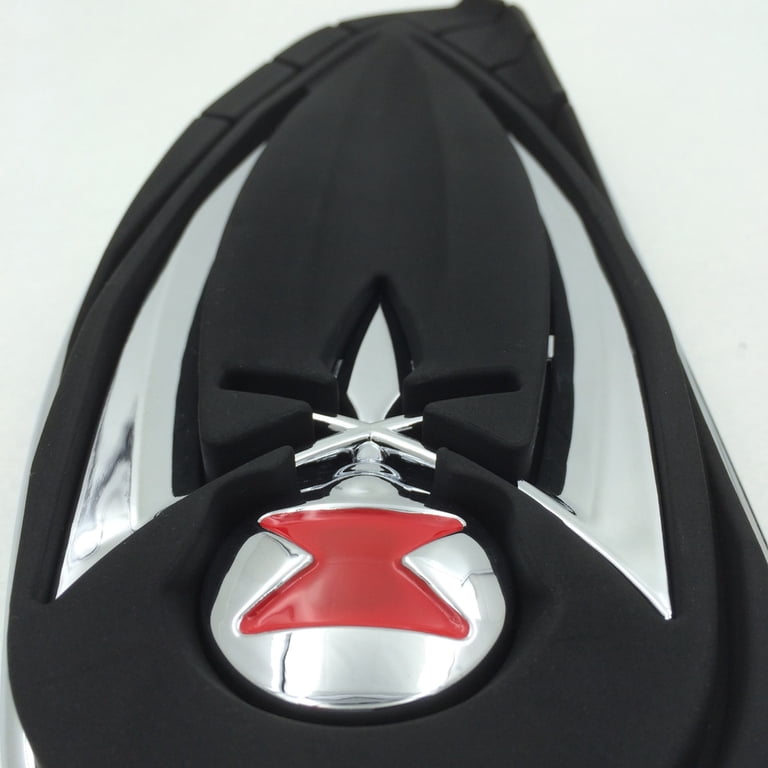 HDBUBALUS Chrome Heel Guard – Front Floorboard – For Harley Touring Road King Street Glide – Right Side
