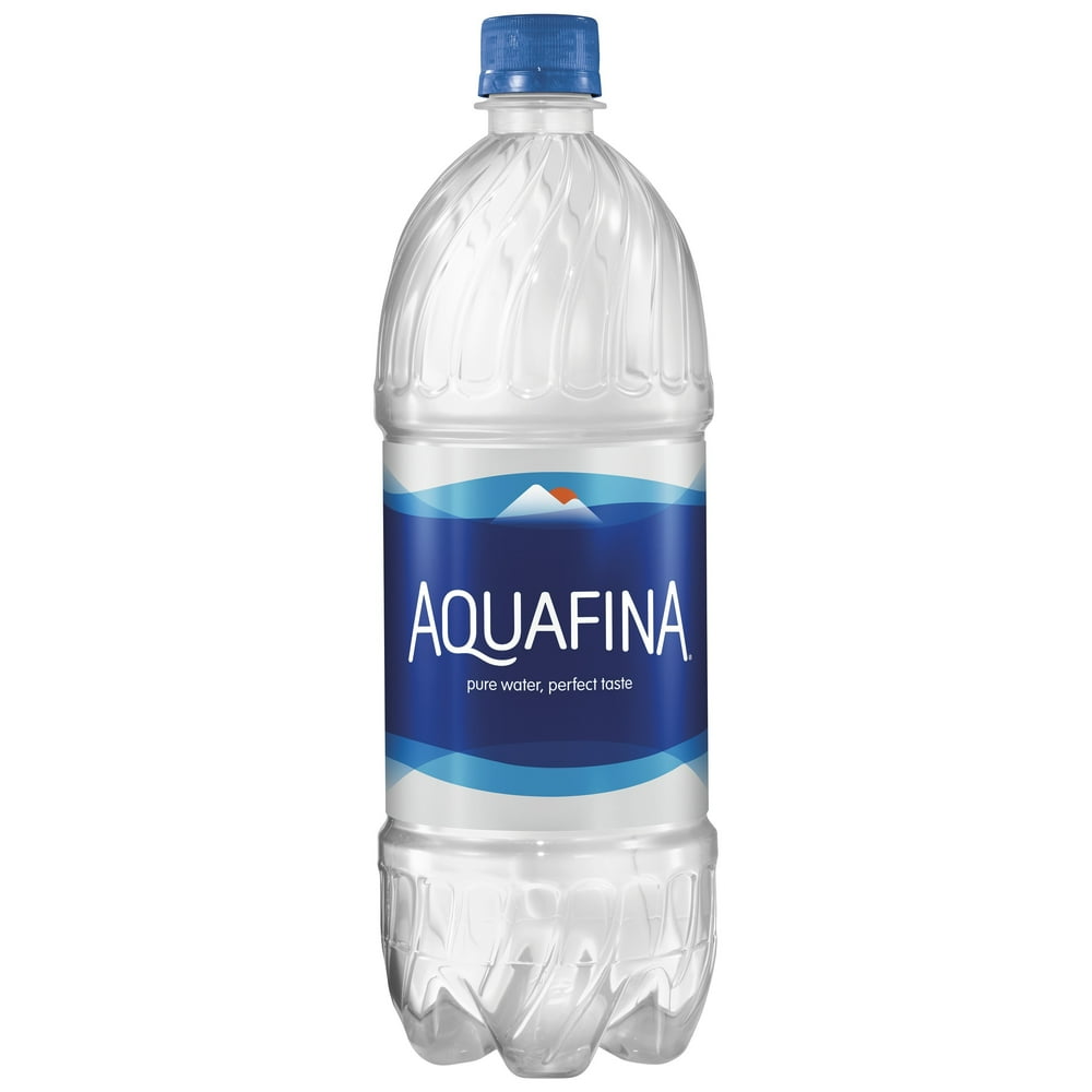 Aquafina Purified Water, 1 Liter Bottle