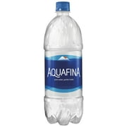 Aquafina Purified Bottled Drinking Water, 1 Liter Bottle