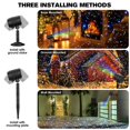 thumbnail image 3 of Luces láser navideñas JSTPRO de 3 colores RGB para exteriores/interiores, 3 of 7