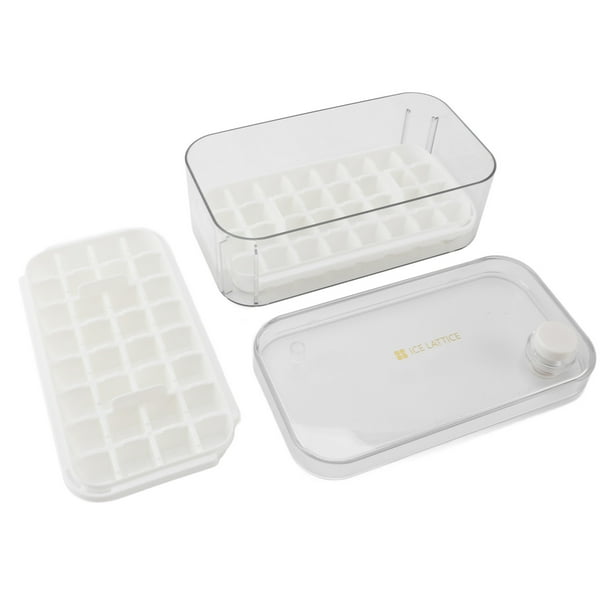 Fabricante De Moldes Para Hielo, Molde Para Cubitos De Hielo De 64 Rejillas De Gran Capacidad Para Refrigerador