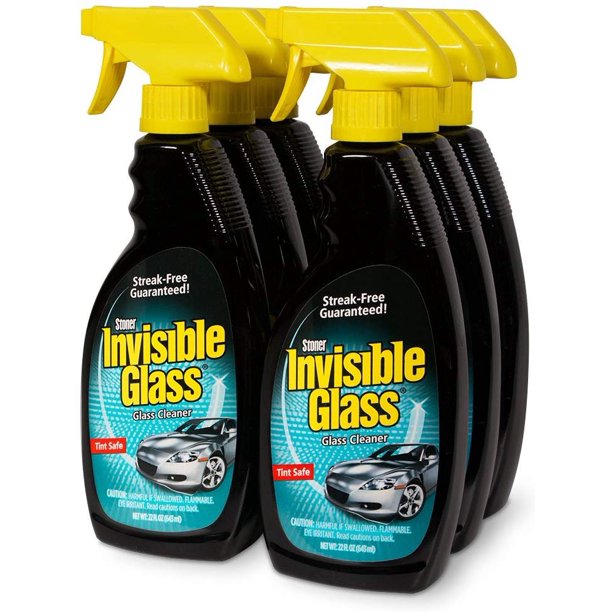 Stoner Invisible Glass 921666PK Premium Glass Cleaner, 22 fl. oz, Pack