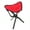 red, variant on Portable 1PC Foldable Outdoor Triangle Beach Chairs Stool Lightweight Ultralight Camping Fishing Picnic Chair Multifunction