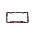 thumbnail image 3 of FantasHome 2 Pack Stainless Metal Car License Plate Frame Cover, US Standard Size (Flag), 3 of 6