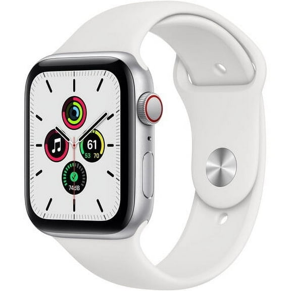 Restored Apple Watch Series SE 44mm (GPS + Cellular) Aluminum Case (Refurbished)
