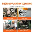 thumbnail image 6 of VEVOR 6'' 3-Jaw Lathe Chuck Self-Centering Lathe Chuck for Grinding Drilling, 6 of 7