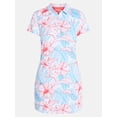 thumbnail image 4 of Birdie Bound Women's Anjie Golf Polo Dress with Bike Shorts Set, 2-Piece, Sizes XS-XXL, 4 of 5