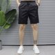 thumbnail image 3 of Pantalones cortos con estampado gráfico para hombre, pantalones cortos de anime para hombre, negros, de secado rápido, informales, elegantes, estilo Y2k, ropa de calle de verano de los años 90, pantal, 3 of 5