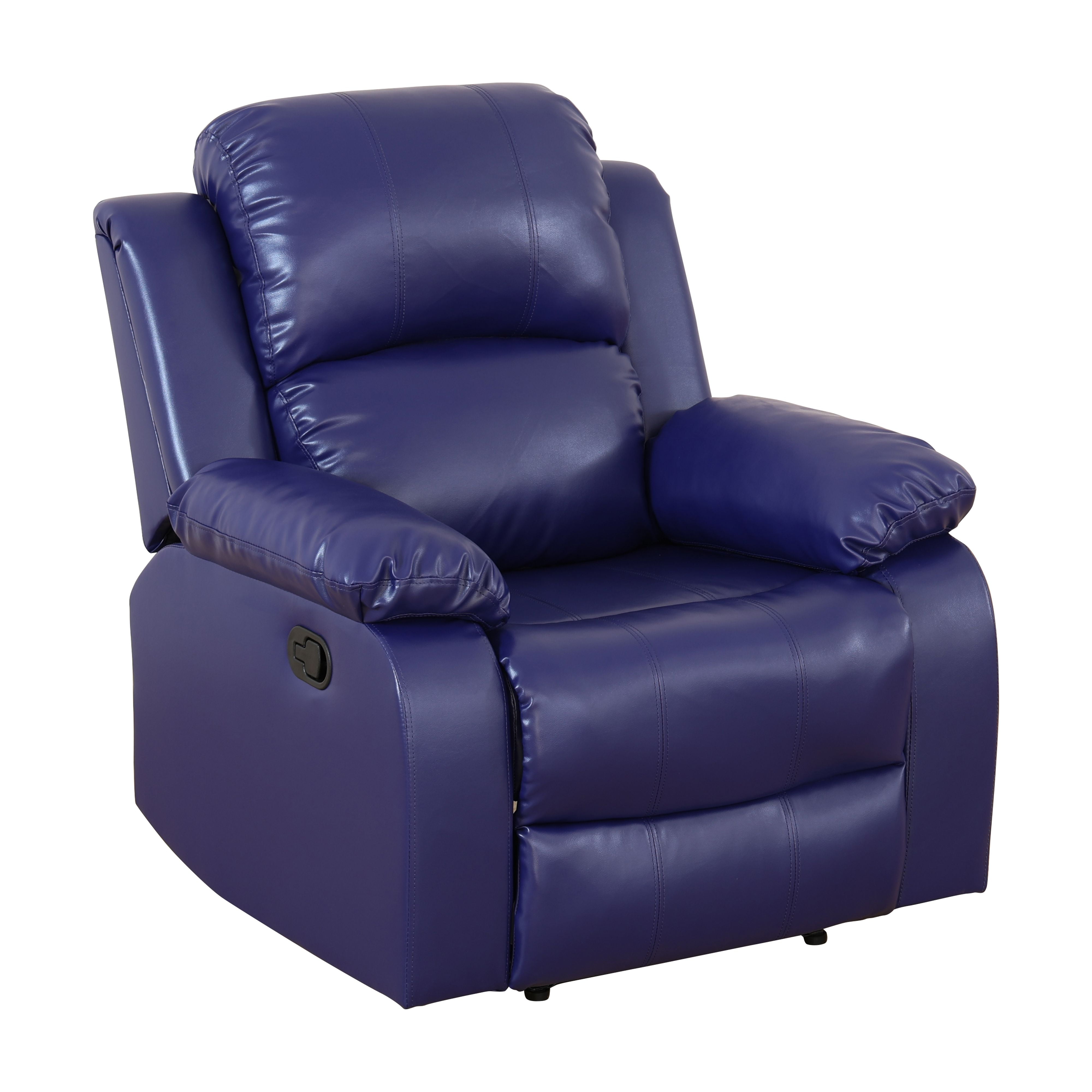 MAYEERTY Leather Recliner Chair, Intelligent Single Reclining Sofa for Living Room, Home Theater & Personal Lounge
