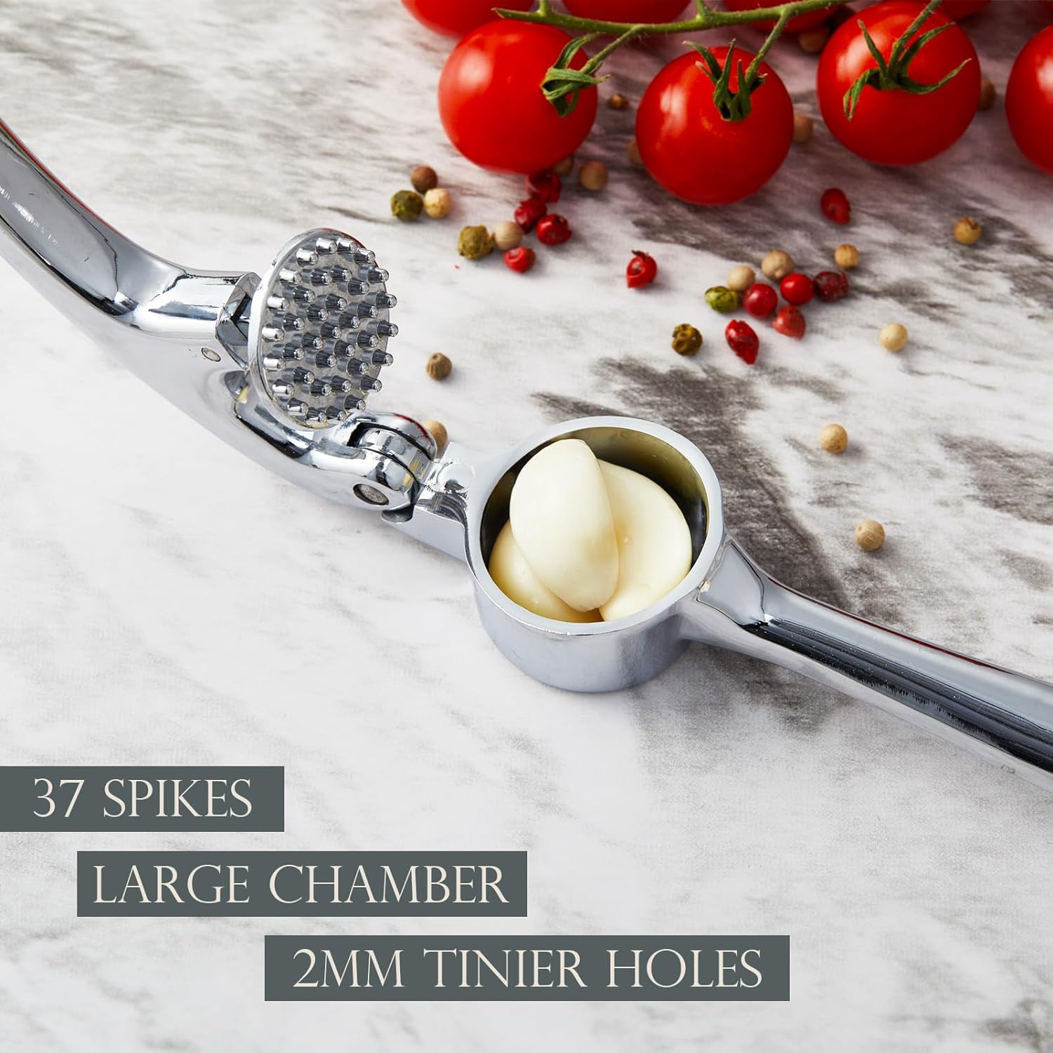 Kitessensu Stainless Steel Garlic Press photo 8