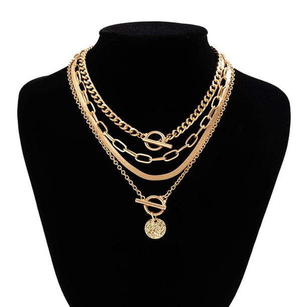 Colliers superposés | Mon Or Blanc - Bijoux au lait maternel