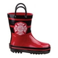 thumbnail image 3 of Rugged Bear Boys' Side Cute Design Detail Rain Boots, 3 of 7