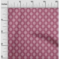 thumbnail image 2 of oneOone Cotton Flex Magenta Fabric Running Stitch Craft Projects Decor Fabric Printed By The Yard 40 Inch Wide, 2 of 4