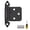 Black, variant on 30Pcs Spring Cabinet Hinges w/ Screwdrivers – ½″ Overlay Semi‑Concealed Self‑Closing Kitchen Door Hardware