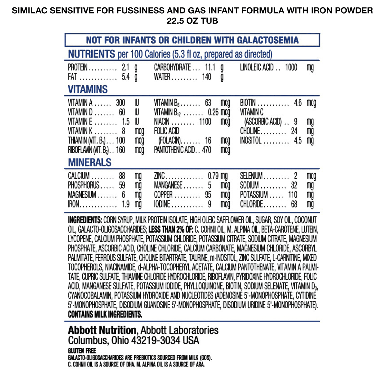 similac sensitive 12oz walmart