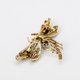 thumbnail image 4 of Simple Broche Ornamento de Formas Sirena, Muchacha de Azul Hugo Broche esmalte, 4 of 10