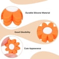 thumbnail image 3 of Uxcell Tennis Racket Vibration Dampener Soft Silicone Racket Shock Absorber for Tennis Racquet String - Flower Shaped Yellow/Pink/Orange, 3 of 6