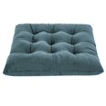 thumbnail image 4 of Wonder Miracle Paquete De 4 Cojines De Asiento/Cojín De Silla Para Sillas De Comedor, Silla De Oficina, Piso, Apto Para Lavado A Máquina Y Secadora (Franela De 16.0 In? 16.0 In, Verdoso Oscuro), 4 of 5