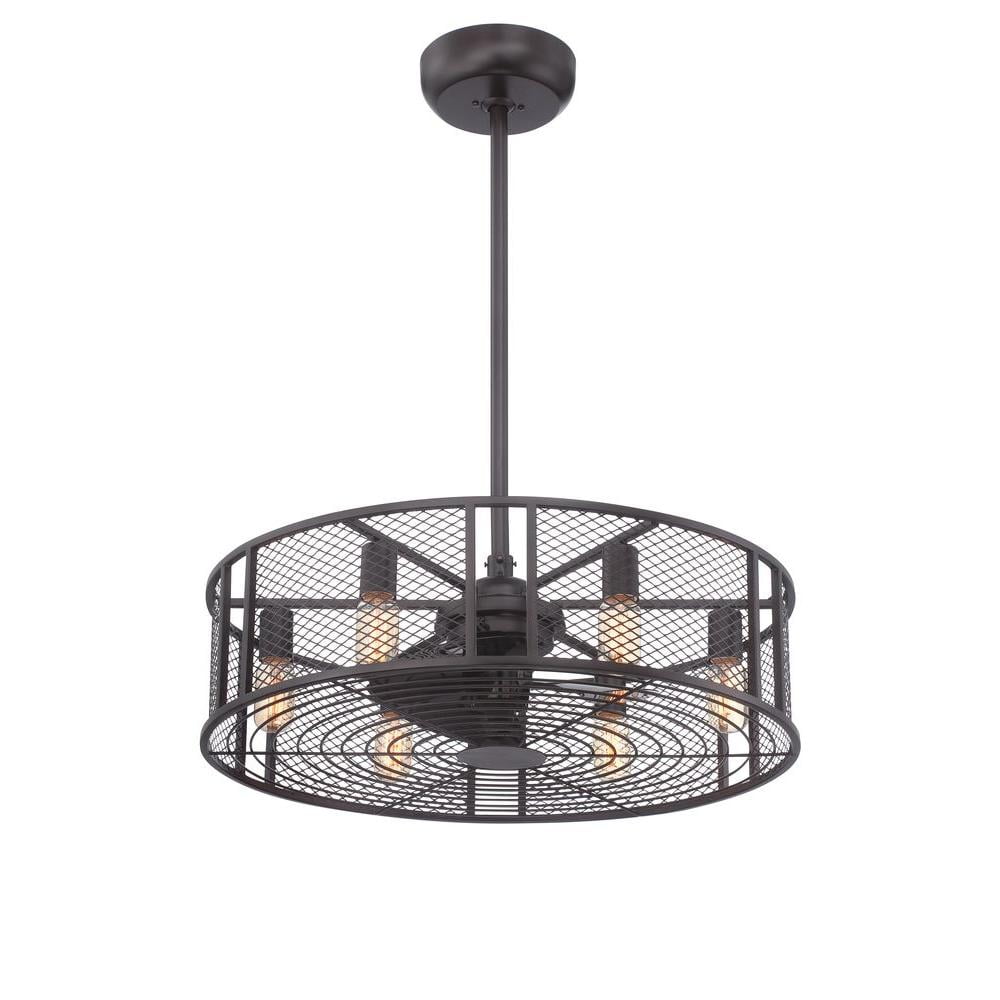 Boyd Collection 26 In Indoor Oil Rubbed Bronze Ceiling Fan Walmart Com