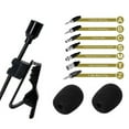 thumbnail image 2 of Omnidirectional Lavalier Lapel Clip Mic 3.5mm 3Pin 4-Pin XLR For Wireless System, 2 of 4