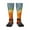 1 Black, variant on Xecao Refreshing Fruit Infused Drinks Print Compression Socks for Both Men And Women for Running, Travel, Flight, Nurse