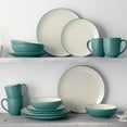 thumbnail image 4 of Noritake Colorwave Turquoise 16-Piece Coupe Dinnerware Set, Service for 4, 4 of 7