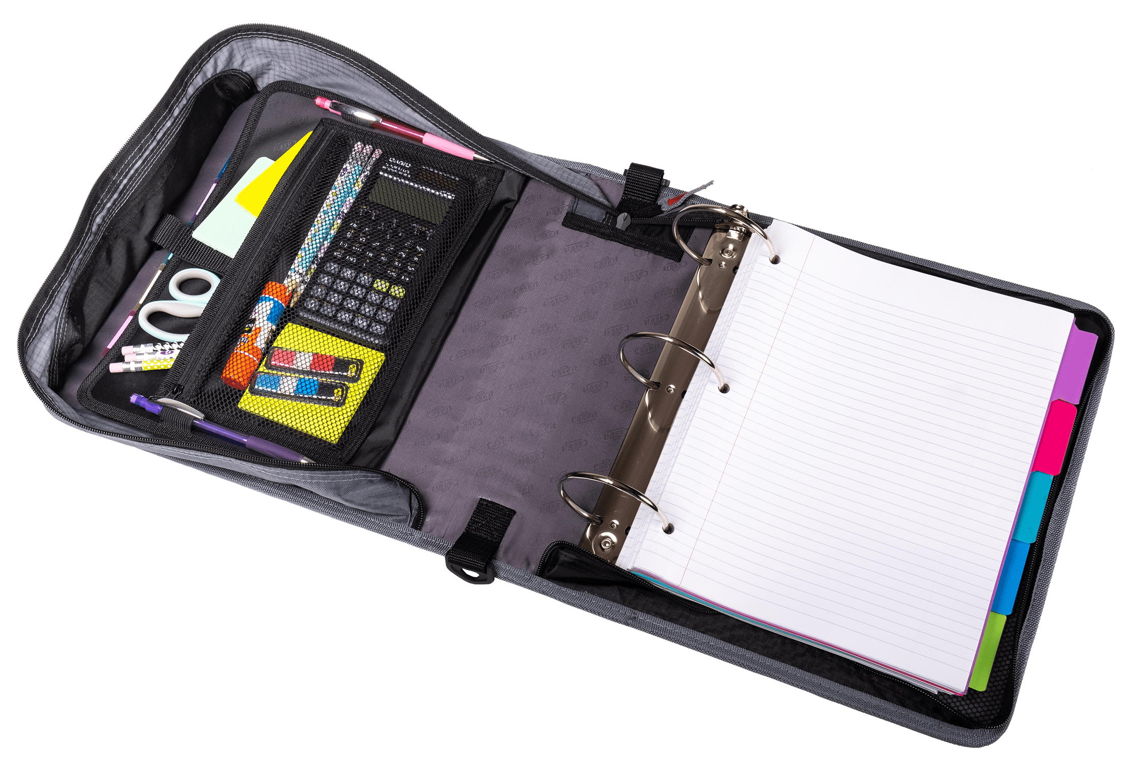 Amazon.com : MoKo Zipper Binder, 3 Inch 3 Ring Binder Bag