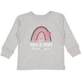thumbnail image 3 of Inktastic Gigi and Pops Love Me Rainbow Girls Long Sleeve Toddler T-Shirt, 3 of 5