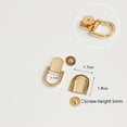 thumbnail image 5 of DIY Retrofit Bag Strap Hook Handle Hanging Ring Handmade Hardware Accessories Screw Side Buckle Clasp, 5 of 5