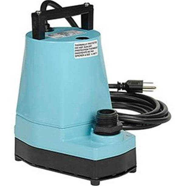 Little Giant 505000 5Msp 20 GPM, 1/6 Hp Submersible Utility Pump