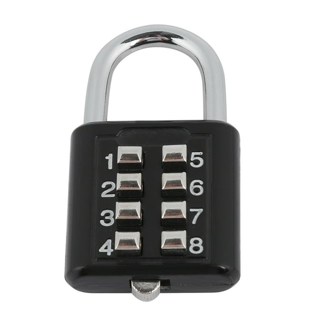 Candado de contraseña de combinación Candado de seguridad de 8 dígitos para