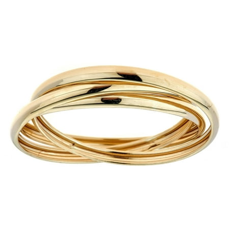 Body Expressions 10kt Yellow Gold Rolling Band Thumb Ring